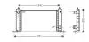 AVA FIAT Радіатор системи охолодження STILO 1.4 16V 2004-01-01 - 2006-11-01 AVA COOLING FTA2243 (фото 1)