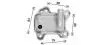 AVA OPEL Масляний радіатор Corsa C, Combo Tour, Meriva 1.7CDTI 03- AVA COOLING OL3716 (фото 3)