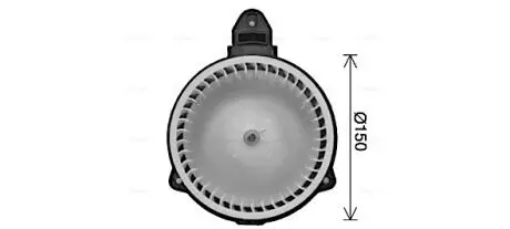 AVA VW Вентилятор салону Audi A6 97- AVA COOLING AI8426