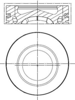 Поршень двигателя MAHLE / KNECHT 028 PI 00140 002