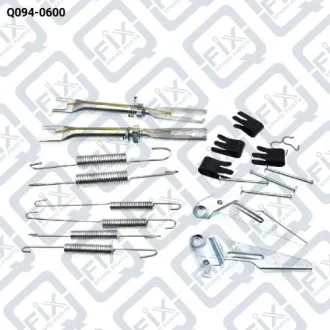 УСТАНОВНИЙ К-Т ЗАДН ТОРМ КОЛОДОК (к-т на дві сторони) Q-fix Q094-0600