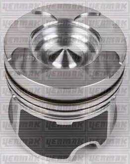 Поршень с кольцами і пальцем RENAULT MASTER 2.5 CDTI (размер отв. 89 / STD) (G9U 632/650 Euro4) (4цл.) Yenmak 31-04153-000