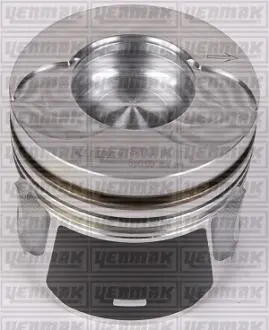 Поршень с кольцами і пальцем (размер отв. 85,60/ +0,60) PEUGEOT 406/607/Boxer 2.2HDI 02- (DW12 TD/TED) Yenmak 31-04115-060 (фото 1)