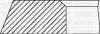 Комплект поршневих кілець (82,51/STD) (1,2/1,5/2,0) VW, AUDI, SKODA 2,0i/2.0FSI/2,8i Yenmak 91-09311-000 (фото 2)