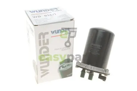 Корпус фільтра паливного Renault Master 2.3dCi/Trafic 1.6dCi 10- (на болтах) WUNDER FILTER WB 814/1