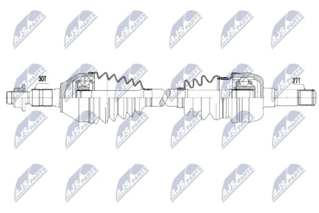 ПОЛУОСЬ NTY NPW-PL-148