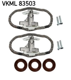 Комплект ланцюга ГРМ Citroen C5/C6/Peugeot 407 2.7/3.0HDi 08- SKF VKML 83503 (фото 1)