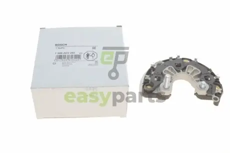 Міст генератора діодний Opel Movano/Renault Kangoo 1.2-2.0/2.0D/2.5D 97-14 BOSCH 1986AE0262