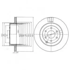 Drive+ - Гальмівний диск DR!VE+ DP1010.11.0567