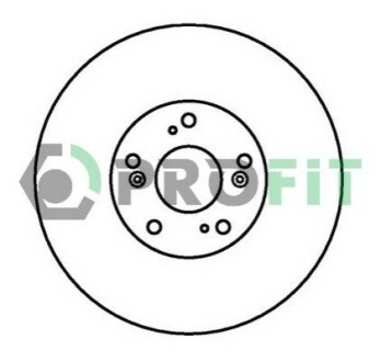 Диск гальмівний PROFIT 5010-1424