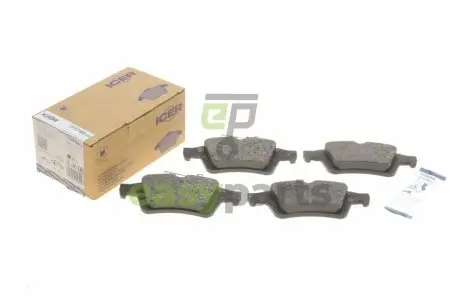 Колодки гальмівні (задні) Ford Connect 13-/Kuga/C-Max 08-/Focus/Mazda 3/5/Volvo C30/S40/V40/V50 03- ICER 181744-396