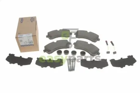 Колодки гальмівні (передні) MB Sprinter (W906/W907/W910)/VW Crafter 30-35/30-50 06- (+датчики) ICER 141785-203