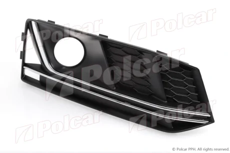 Фото решітка в бампері правий Polcar 13D227-6 Решітка в бампері правий Polcar 13D227-6