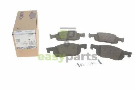 Колодки гальмівні (передні) Toyota Yaris 20- ICER 182435