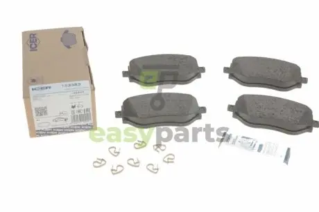 Колодки гальмівні (передні) Renault Clio V/Nissan Micra V 18- ICER 182383
