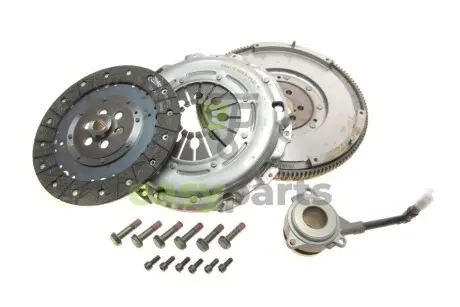 Демпфер + комплект зчеплення VW Caddy III/IV 2.0TDI/16V/4motion 10-20 Valeo 837497