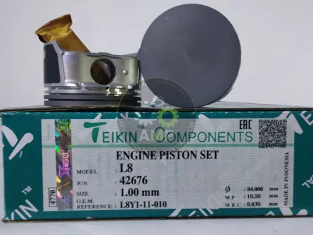 Поршні +1.00mm (к-кт на мотор) Mazda двигун L8, Mazda5, Mazda6 1,8L TEIKIN 42676100