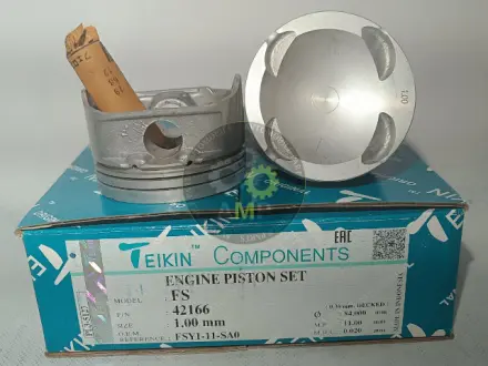 Поршні +1.00 mm (к-кт на мотор) Mazda FS TEIKIN 42166100