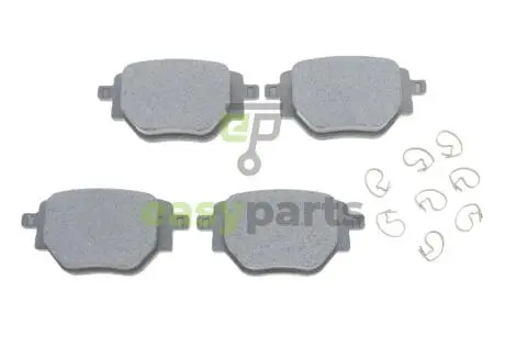 Колодки гальмівні (задні) Citroen C4 Cactus 14-/C-Elysee/Peugeot 301 12-/2008/Opel Corsa F 19- BOSCH 0986424988
