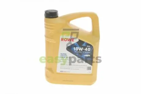 Олива 10W40 HIGHTEC SUPER LEICHTLAUF HC-O (5L) (VW 501 01/505 00/MB 229.3/226.5/229.1/RN 0700/0710) ROWE 20058-0050-99