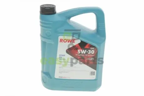 Олива 5W30 HIGHTEC SYNT RS HC-C1 (5L) (Jaguar Land Rover STJLR.03.5005/Ford WSS-M2C934-B/Mazda) ROWE 20109-0050-99