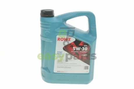 Олива 5W30 HIGHTEC SYNT RS D1 (5L) (Ford WSS-M2C945-A/929-A/946-A/GM DEXOS1 GEN2/GM 6094M/4718M) ROWE 20212-0050-99