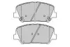 HYUNDAI Комплект гальмівних колодок i30 (GD) 1.4 CRDi 12-, KIA CEED (JD) 1.4 CVVT 12-18 KAVO PARTS KBP-3060 (фото 1)