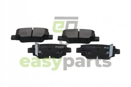 TOYOTA Гальмівні колодки задн. VERSO 09- KAVO PARTS KBP-9115
