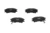 HYUNDAI гальмівні колодки Atos 98- KAVO PARTS KBP-3004 (фото 1)