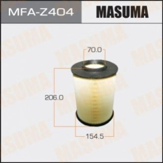 Фильтр воздушный MAZDA/ MAZDA3 08- (1/18) MASUMA MFAZ404 (фото 1)