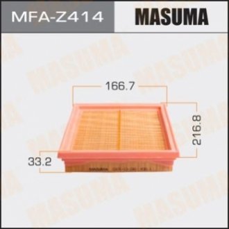 Фильтр воздушный A4501 MAZDA/ MAZDA2 03- MASUMA MFAZ414