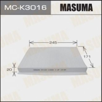 Фільтр салону AC9402 KIA/ CEED/ V1400 V1600 V2000 06- MASUMA MCK3016