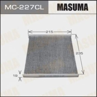 Фільтр салону вугільний TOYOTA LAND_CRUISER 200 (07-17) MASUMA MC227CL (фото 1)