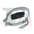 FISCHER OPEL Кронштейн глушника (хомут) ASTRA F (T92) 1.4-2.0 92- (OE - 856293,856308,90128514,90543614,96081952) (мат. метал+гума) 129-903