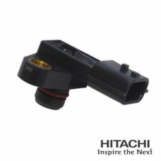 HITACHI NISSAN Датчик тиску впускної труби MICRA IV 1.2 10-15, QASHQAI +2 I 1.6 10-13 HITACHI (HÜCO) 2508195