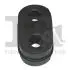 FISCHER OPEL Серьга глушителя резина ASTRA H (A04) 1.6 04- (мат. EPDM) Fischer Automotive One (FA1) 123-734 (фото 1)