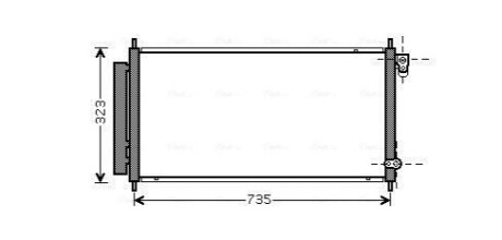 Радиатор кодиционера AVA COOLING HD5222D