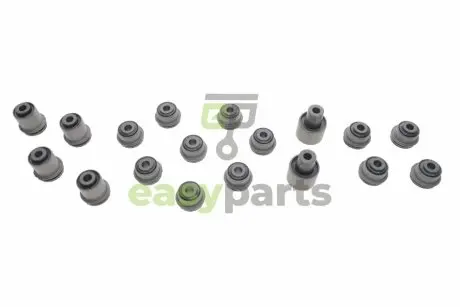 Комплект сайлентблоків задньої підвіски Audi A6 quattro/VW Passat 4motion 96-05 (18 шт.) Solgy 201357