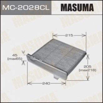 Фільтр салону вугільний MITSUBISHI PAJERO 2000-2006 MASUMA MC2028CL