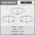Колодка тормозная передн HONDA CIVIC VIII, FR-V MASUMA MS8423 (фото 1)