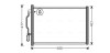 Радиатор кодиционера AVA COOLING MSA5605 (фото 1)