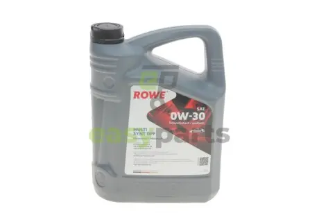 Олива 0W30 HIGHTEC MULTI SYNT DPF (5L) (MB 229.52/VW 504 00/507 00/BMW LL-04) (ACEA C3) ROWE 20112-0050-99