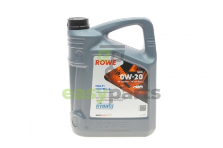 Олива 0W20 HIGHTEC MULTI FORMULA (5L) (MB 229.71/GM dexos D) (ACEA C5/C6) (API SP/SN PLUS) ROWE 20202-0050-99