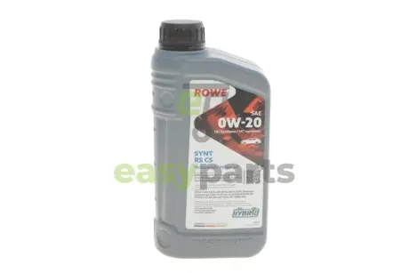 Олива 0W20 HIGHTEC SYNT RS C5 (1L) (MB 229.72/Ford WSS-M2C947-A/B1/Ford WSS-M2C962-A1) ROWE 20379-0010-99
