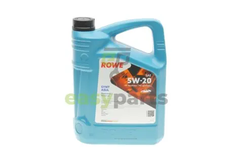 Олива 5W20 HIGHTEC SYNT ASIA (5L) (Hyundai/Kia/Mazda/Toyota) (API SP RC/SN PLUS RC) (ILSAC GF-5/-6A) ROWE 20359-0050-99