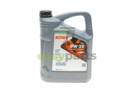 Олива 0W20 HIGHTEC SYNT RSV (5L) (Volvo VCC RBS0-2AE) (ACEA C5) ROWE 20260-0050-99