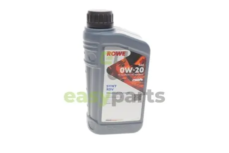 Олива 0W20 HIGHTEC SYNT RSV (1L) (Volvo VCC RBS0-2AE) (ACEA C5) ROWE 20260-0010-99