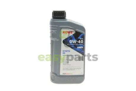 Олива 0W40 HIGHTEC SYNTH RS (1L) (MB 229.5/Porsche A40/VW 502 00/505 00) (ACEA A3/B4) (API SN/CF) ROWE 20020-0010-99