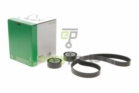 Комплект ременя генератора Ford Transit Custom V362 1.0H 20- (6PK988) INA 529 0558 10