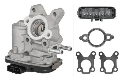 NISSAN клапан повернення ВГ (EGR) Pathfinder III,Navara 2.5dCi 05- HELLA 6NU 014 864-661